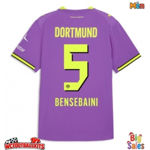 Borussia Dortmund Ramy Bensebaini #5 Replica Third Stadium Shirt 2026-27 Short Sleeve